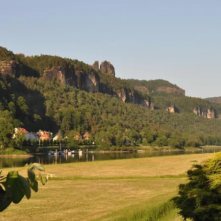 Ferienwohnung Blick Kohlbornstein Apartament Bad Schandau